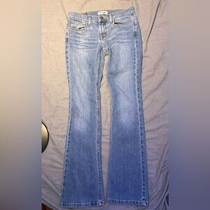 American eagle, regular flare pants, low rise